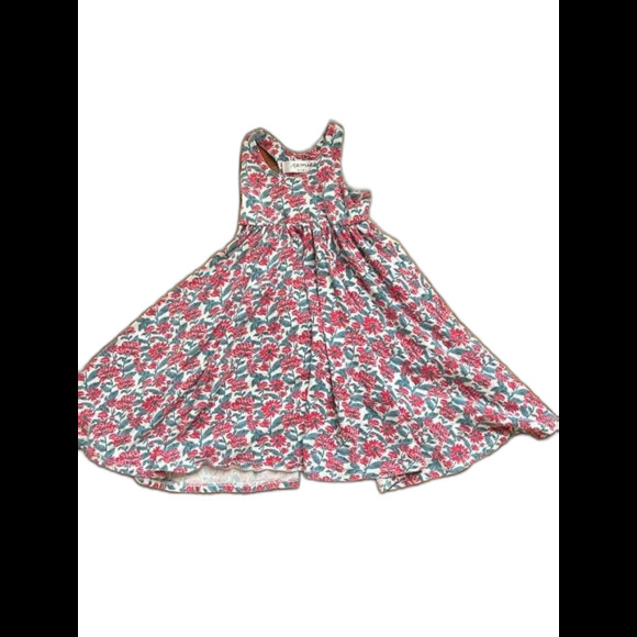 Remie Girl Tillie Racerback Twirl Dress in Red Floral Dresa Print - Picture 1 of 1